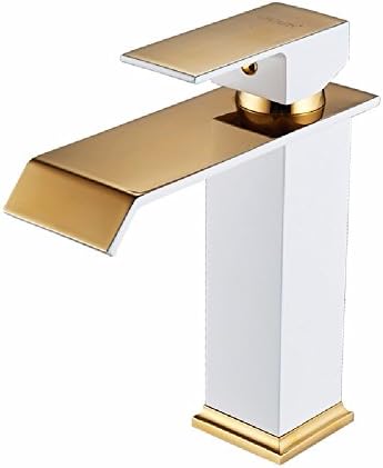 HQLCX Hot and cold copper basin faucet, bathroom wash basin basin faucet,19cm