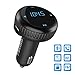 Produktbild Favoto Bluetooth FM Transmitter MP3 Player Wireless KFZ Audio Radio Adapter Freisprecheinrichtung mit LED Display Dual USB 5V/2.1A Ladegerät für iOS und Android Geräte
