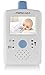Foscam FBM2307 Digital Video Baby Monitor - Night Vision, 2.4" Touchscreen LCD, VOX Video Toggle, Night Light Function, Rechargeable Battery, 2.4 Ghz Wireless (White/Blue)