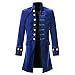 Produktbild Shujin Herren Vintage Steampunk Gothic Jacke Frack Jacke Viktorianischen Langer Mantel Military Coat Cosplay Kostüm Smoking Jacke Uniform