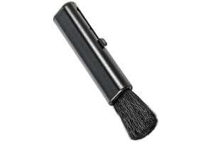 IMPULSFOTO Handlicher Staub- Dust- Weiche Reinigungspinsel 9cm - für Kamera Objektiv Tastatur Modelbau etc.