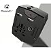 Produktbild Memento Multifunktionaler Weltraumadapter REISE ADAPTER | AllinOne POWER SUPPLY und PLUG CONVERTER WITH 2.5A FAST CHARGE Dual USB Ports AND 6000mAh POWER BANK (Black)