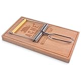 100% auténtico Fred & Friends D Cutting/Serving Board and Knife Set