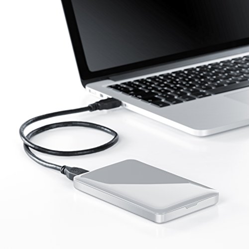 CSL – USB 3.0 2,5″ SSD / SATA Festplattengehäuse extern | UASP und SATA3 fähig | für 9.5mm 7mm SATA I/II/III, SSD, HDD | USB 3.0 (5 GBit/s) inkl. UASP Mode (USB 3.0 Booster) | WerkzeugloseInstallation | für PC / Mac / Notebook | grau - 4