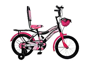 Actino Trendy 16T Pink Cycle for Girls (4-7 Years Age Group)