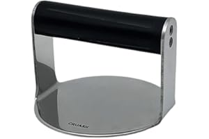 CRUASH SMASH TO CRUNCH Cruash Smasher Profesional de Acero Inoxidable para Smash Burgers, Prensa Hamburguesas, Smash Burger Smasher, Smasher hamburgesa, Aplastador de Hamburguesa