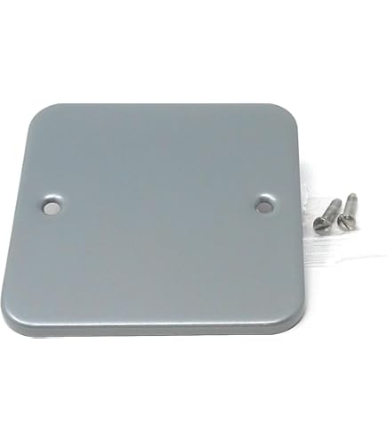 Electrical Blanking Blank Plate In Polished Mirror  Produktbild-Vorschau 2