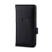 Produktbild trooble i-phone 7 Leder-Hülle - bookcase - Tasche - Case - Cover für Apple iPhone 7 Echtleder - mit Visitenkartenfach schwarz