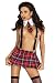 Produktbild Schulmädchen kostüm uniform damenkostüm sexy accessoire, kleid minirock bekleidung cosplay dessous und erotik