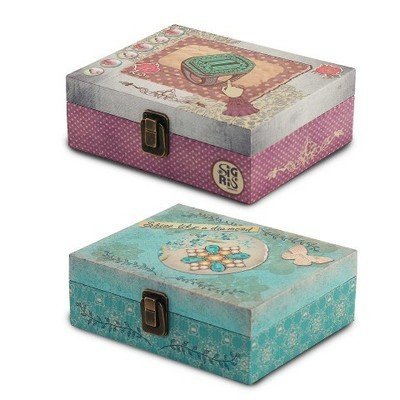 Art Deco Home - Joyero Retro 20x15 cm