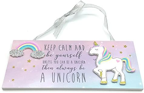 Unicorn Magic - Plaque (Keep Calm)