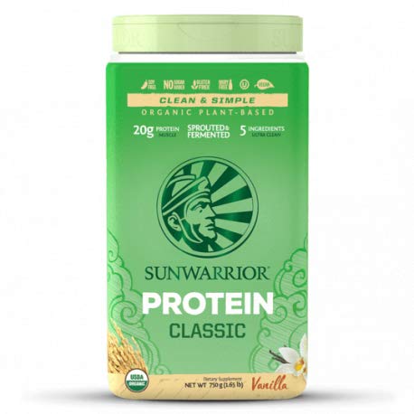 Sunwarrior - Classic Protéine de riz vegan saveur Vanille - 750g