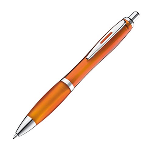 Kugelschreiber 10er Set Sparset In Blau Grün Rot Orange Schwarz Blaue Mine Ergonomische Dicke Griffzone Neutral 10 Stück Set von sinsey - 3