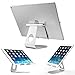 Produktbild Aresh für Nintendo Switch Stand, Multi-Angle (Compact 210 Degree) Desktop Cradle Halter Display Playstand für Handy (alle Größen), iPad und Nintendo Switch (silver)