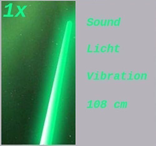 tevenger Laserschwert Lightsaber Sound Light Vibration 108 cm green