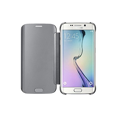 Samsung Clear View Cover - Funda para Samsung Galaxy S6 edge color plata reviews Samsung Clear View Cover - Funda para Samsung Galaxy S6 edge color plata