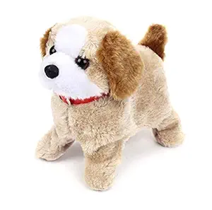 JABAS Dancing Dog Toy Music Light Cute Robotic Electronic Walking Pet Puppy Kids Kid Child Christmas Gift Fun Eject Toys Fantastic and Barking Baby Boys & Girls,Adults (Pack of 1) - Multicolor
