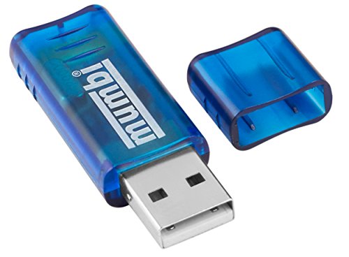 mumbi Mini Bluetooth Dongle Mini USB-Adapter Class2 EDR V2.0 50m - Windows 7 / XP / Vista / 2000