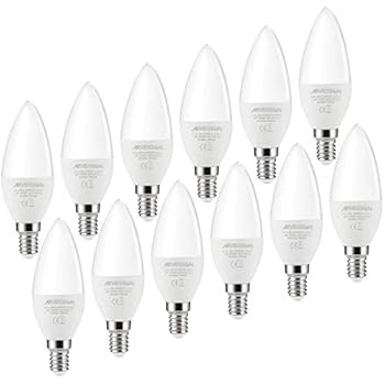 Kerzenlampen e14 40 watt matt