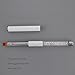 MAKARTT 3pcs/set UV Gel Nail Art Salon Flat Brush Brushes Nail Art Pen with Cap