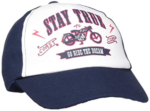 Preisvergleich Produktbild maximo Jungen Basecap Stay True Kappe, Blau (Navy 48), 53 / 55