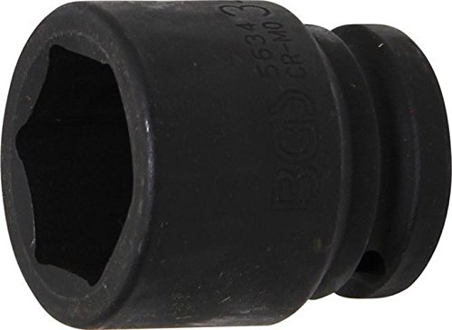BGS 5634 | Impact Socket, Hexagon | 20 mm (3/4") Drive | 34 mm