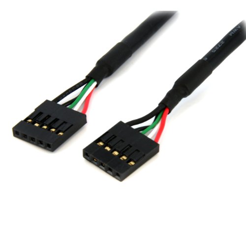 StarTech.com USBINT5PIN24 USB 2.0 Kabel Verlängerung intern (5Polig) - Pfostenbuchse auf Pfostenbuchse 60 cm
