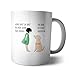 Produktbild Kaffee-Becher - Tasse Hunde Glück | Spruch Geschenk Haustier Zitat Liebe Freundschaft Quote Bunt Motiv Design Geburtstag Herz Freunde Mädchen, Verpackung:Weiße Box, Design:Design 3