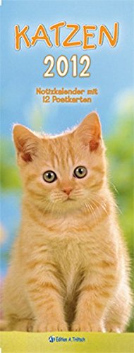 Streifenkalender - Katzen 2012