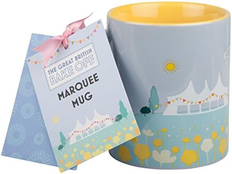 Great British Bake Off "Bake Off Design" Printed Mug, Blue