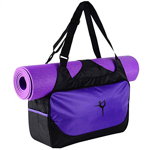 Faswin - Bolsas para Esterilla de Yoga, Violeta