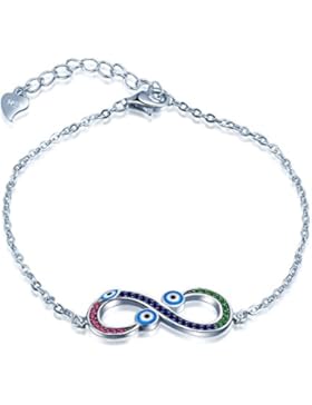 SIXLUO 925 Sterling Silber Zirko