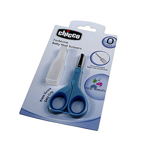 Chicco Babyschere inklusive Schutzkappe, blau - 3