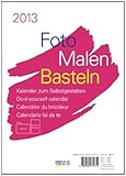 Image de Foto, Malen, Basteln 2013 weiß, Format A5: Kalender zum Selbstgestalten
