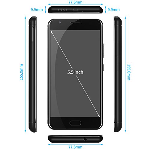 Ulefone Power 2 - 4G Smartphone Libre ( Android 7.0, 5.5