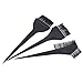 Salon Hair Dye Tint Bleach Mixing Bowl Comb Brush Set - Black