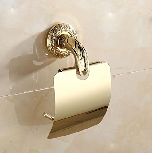 Preisvergleich Produktbild AQ Titan, alle Kupfer, Bad, Papierhandtuchhalter, Bad, Anhänger AS,golden