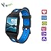 Price comparison product image winnes 1.3 Inch Large Screen Smartwatches Heart Rate Monitoring Step Counter Sports Watch Wristbands 09056 (blue)