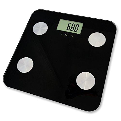 Home Treats High Accuracy Black Bathroom Scale with Body Fat, Hydration, Muscle Mass, Bone Mass Function and Smart Step On Technology by Home Treats - 6