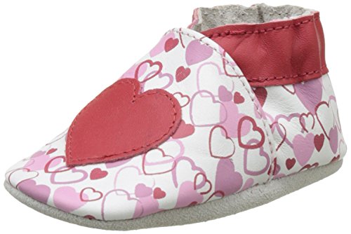 Robeez Baby Mädchen Valentine Krabbelschuhe