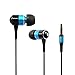 Produktbild Prevently In-Ear verdrahtete Kopfhörer Kabelgebundener Kopfhörer Awei ES-Q3 3,5 mm Klinke Stereo HiFi In-Ear-Kopfhörer-Kopfhörer für Telefon-PC Ohrhörer Noise Cancelling Ohrhörer (Blau)