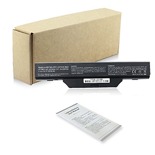 New Extended Replacement Laptop Battery compatible withHSTNN-IB51 HSTNN-IB52 HSTNN-IB55 HSTNN-LB51 HSTNN-LB52 HSTNN-OB52 HSTNN-OB62 HSTNN-XB51 HSTNN-XB52 N COMPAQ COMPAQ 610 Li-ion 6 Cell 10.8v 5200mAh/56wh 12 month guarantee.