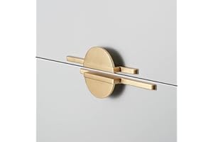 Wotendy 2 Pack Gold Kitchen Door Handles Gold Kitchen Handles Gold Handles 64mm - Gold Cupboard Handles Gold Cabinet Handles Gold Drawer Pulls