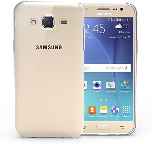Yousave Accessories Samsung Galaxy J5 (2015 Model) Case Ultra Thin Invisible Clear Exact Fit Silicone Gel Cover