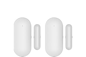 PGST Alarme de Porte et Fenêtre Capteur sans Fil Magnétique pour Système de Sécurité Maison Sécurité