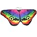 Produktbild Dorical Schmetterling Schal Mädchen/Frauen Karneval Kostüm Schmetterlingsflügel feenhafte Nymphe Pixie Halloween Cosplay Kinder Schmetterlingsf Cosplay Butterfly Wings Flügel Faschingskostüme