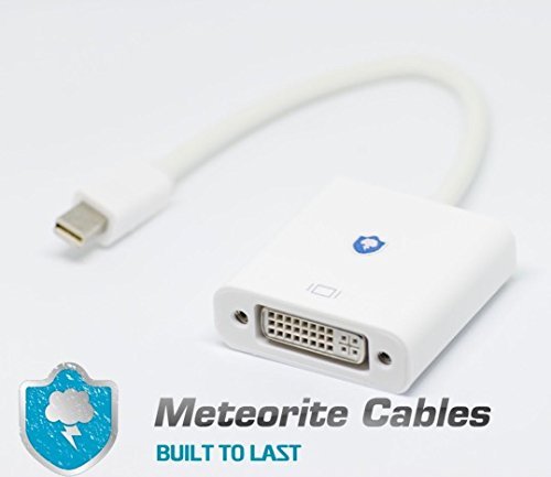 [30 Tage Garantie] Active mini DP zu DVI Adapter, Thunderbolt zu DVI 24 + 5 Stecker zu Buchse Adapter, Unterstützung Eyefinity Technologie & 4 K Auflösung