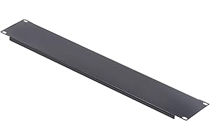 Aiten Data Panel Ciego 2U para Armario Rack 19", Color Negro