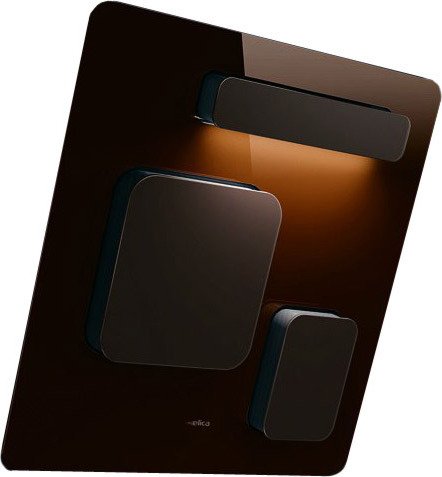 Preisvergleich Produktbild Elica Feel Wandhaube 80cm braun