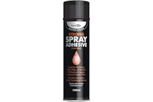 (4 scatole) 500 ml Bond it spray contatto adesivo super Strong Carpet Tiles Underlay spray colla